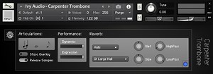 Carpenter Trombone by Ivy Audio - Sample Library