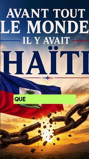🥇 🇭🇹 LA LIBERTÉ A COMMENCÉ EN HAÏTI | FREEDOM BEGAN IN HAITI