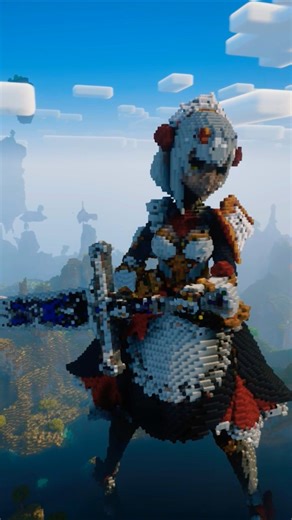 Minecraft Impact ^ -^ #minecraft #amazing #viral #architecture #genshinimpact #lumine