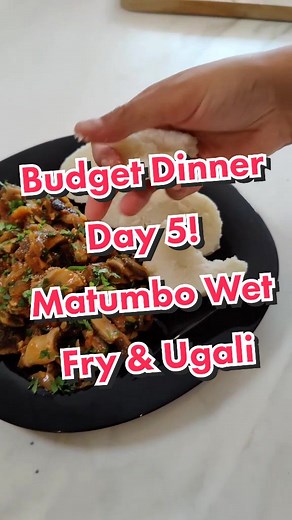 Delicious Matumbo Wet Fry & Ugali Recipe for Budget Dinner Kenya