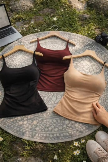 Stylish Padded Slim Top for Modern Looks