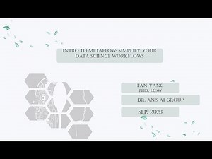 Intro to Metaflow: Simplify Your Data Science Workflows