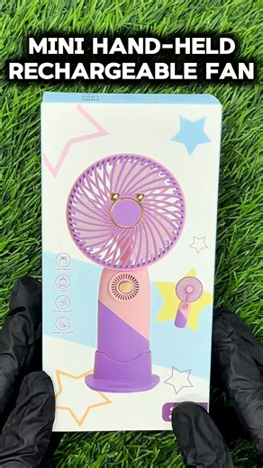 Feeling the heat? 🥵 Cool down instantly with our Mini Rechargeable Fan — 3 speeds, 100% comfort!! Don’t sweat it — Just turn it on! 😍 Grab your mini fan today!! #minifan #handheld #portable #rechargeable #3speed #cooling #highperformance #women #BeatTheHeat #chillvibes | Star World Group