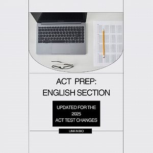 ACT Prep: English Section updated for 2025 Changes