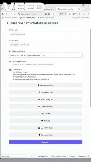 🚀 Dynamischen QR-Code in 20 Sekunden erstellen | Einfach erklärt #QRCode #DigitalMarketing #ScanMy