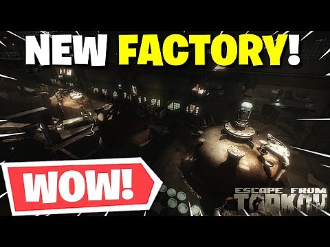 Escape From Tarkov PVE - Our FIRST LOOK At The BRAND NEW FACTORY Map Rework! NEW FACTORY MAP!