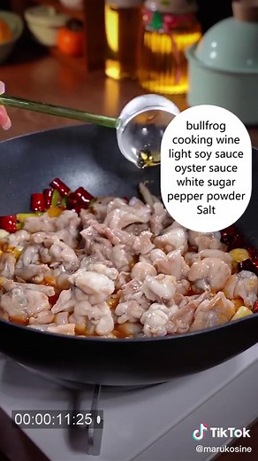 Delicious Homemade Braised Bullfrog Recipe