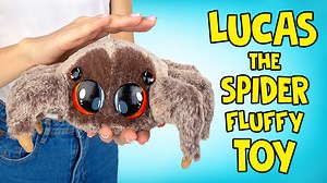 How To Make Lucas The Spider Sammy is a little afraid of spiders! But Sue decided to help him and prove that even spiders can be very cute! So, today we have a very important task - to help Sammy conquer his fear! And the best way to do this is to make something cute out of the thing he is afraid of! That's why we're gonna make Lucas, the cutest spider in the world! Lucas the Spider was created by animator Joshua Slice. We feel really inspired by this character. To make the toy, we need faux fur