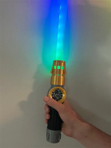 CircuitPlayground Lightsaber Remix #3DPrinting #3DThursday