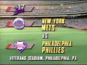 August 13th, 1993 - Mets vs Phillies