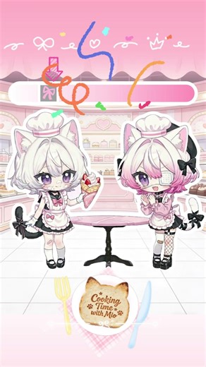 Cooking Time With Mio 🍓Stop at the Right Moment.Be a Crepe Master! | PixAI Shorts 🐾
