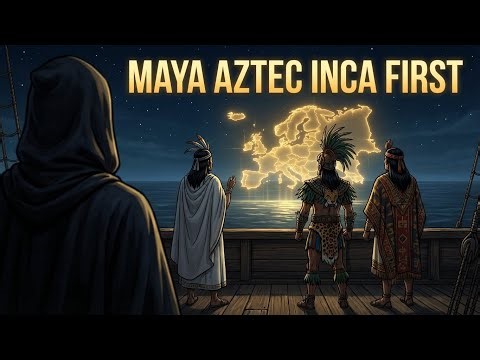 What If the Aztecs, Maya & Inca Discovered Europe First? | History for Sleep