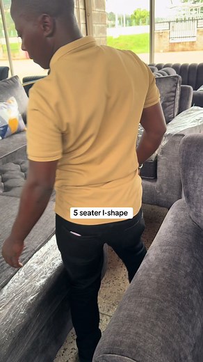 #lshapesofa 5 seater #sofasetfurniture