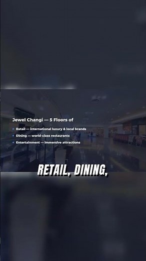 Hidden gem at Changi Airport you can't miss #jewelchangi #singapore #viral