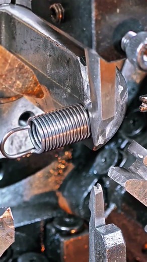 Herstellung von Metallfedern #metall #feder #produktion #industrie