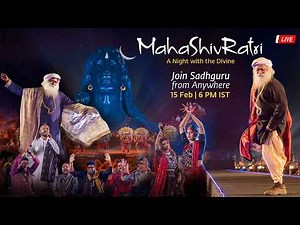 LIVE : MahaShivaratri 2026 With Sadhguru | Isha Foundation