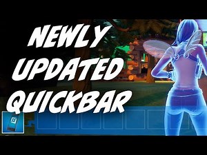 The NEW Fortnite Creative Quick Bar Tool