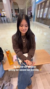 35K views · 428 reactions | My 13 year old daughter getting her second ear piercing ✨ She did so good! #daughter #piercing #viral #fyp #reels | Daniela.reynaaa | Facebook