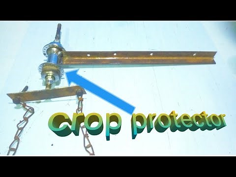 How to make a crop protector