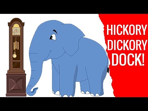 Hickory Dickory Dock - Preschool Songs & Nursery Rhymes for Circle Time