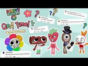 WE LET THE TOONS ANSWER YOUR QUESTIONS! - QnA Dandy's World Animation PART. 1