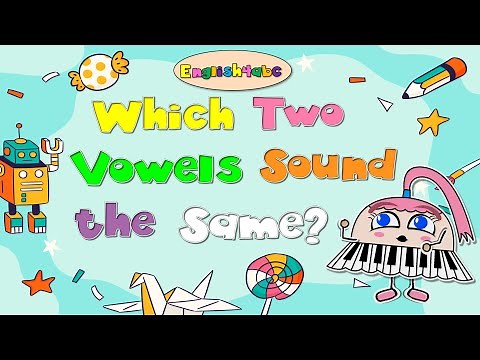 Which Two Vowels Have the Same Sound? / Mid Vowels / CVC Words / Same Sound Vowels / Phonics Song!