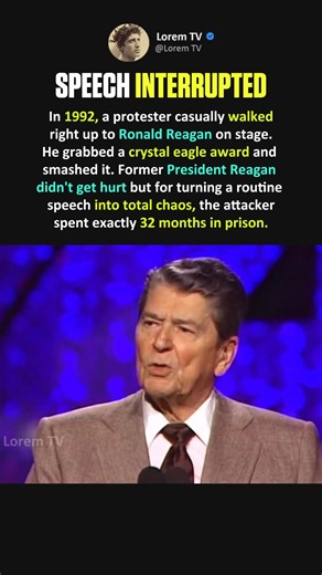 Ronald Reagan's Unexpected Moment #shorts