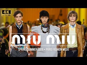 Miu Miu Spring/Summer 2026 | Paris Fashion Week Runway Show