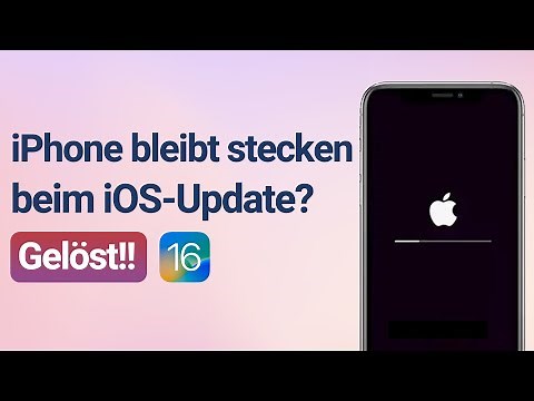 🔥 iOS 16 iPhone Update hängt? iPhone eingeforen? So tut man! (-iPhone 14)