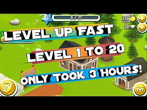 Level Up Fast in Hay Day! Level 1 to 20 Only Took 3 Hours! Hay Day GamePlay