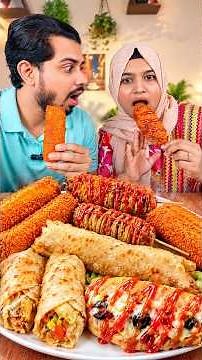Who Can Eat More in Fewer Bites? 😋🔥| Eaty Bity