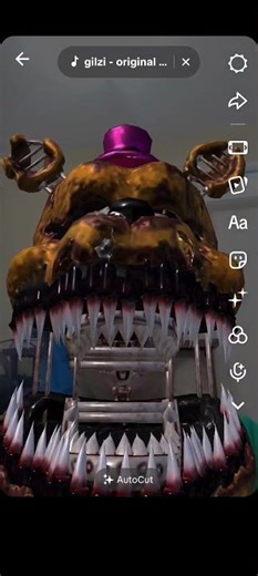 nightmare fredbear and spring trap jaw test