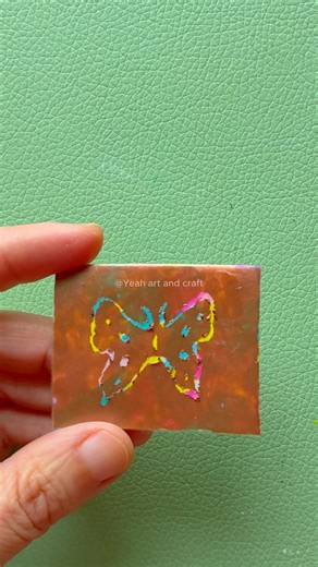 DIY Colorful Scratch Art#creativeart #diy