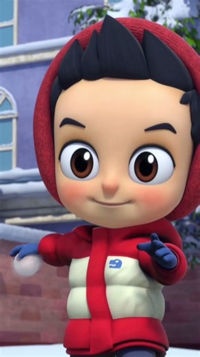 Imagine if one day it suddenly snowed heavily! 😲 ❄️ #dinosaur #gogodino #christmas #snow