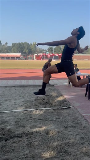 Men’s Long Jump | Explosive Run-Up & Perfect Landing #sports