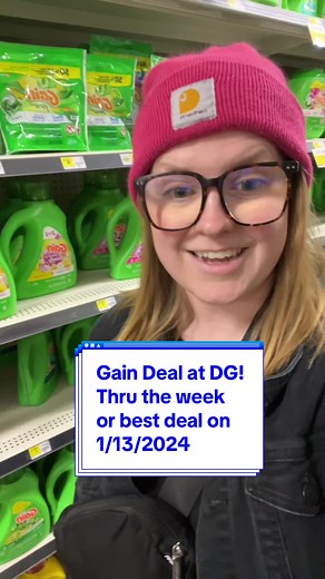 Dollar General Gain Deal for Laundry Restock Savings!