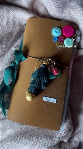 2026 Traveler’s Company Notebook set up. #scrapbooking #travelersnotebook