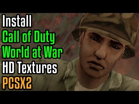 How to Install Call of Duty: World at War Textures in PCSX2 (AI Upscaled)
