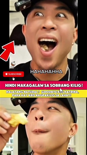 HINDI MAKAGALAW SA KILIG! 😳 Reaksyon ni Kris sa goodbye kiss ni Katrina!