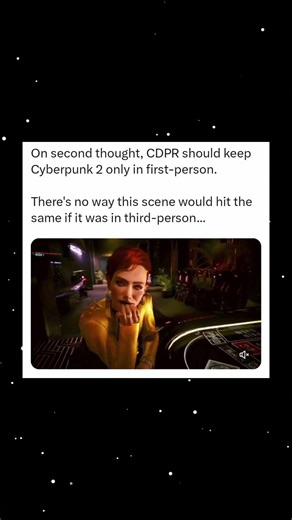 CDPR Should Keep Cyberpunk 2 First-Person—This Scene Wouldn’t Hit the Same in Third-Person