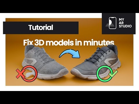 Object Capture - How to fix 3D Models