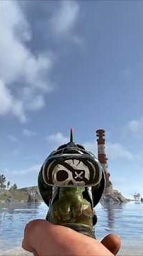 Old Pirate Revolver! (TRANSPARENT AIMSIGHT) #rust #rustskins #rustshorts #rustclips #shorts #gaming