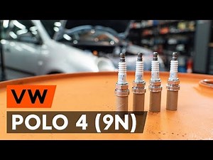 How to change spark plug on VW POLO 4 (9N) [TUTORIAL AUTODOC]