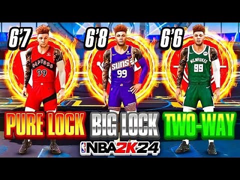 THE TOP 3 LOCKDOWN BUILDS IN NBA 2K24!