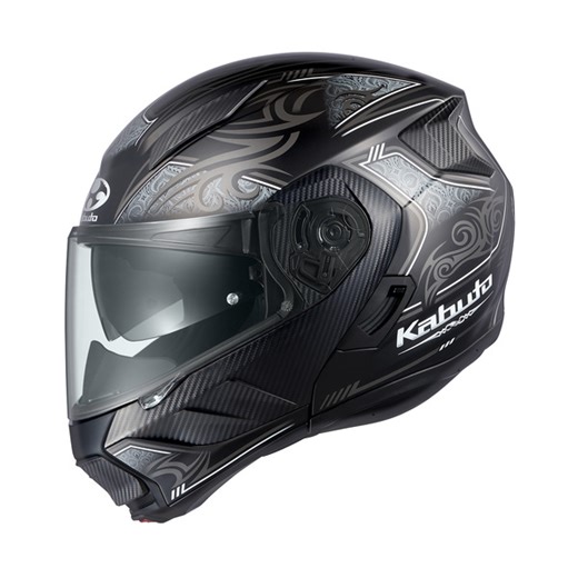 オージーケーカブトのシステムヘルメット『RYUKI』、トライバル模様の新グラフィック「ノトラ」登場 1枚目の写真・画像 | レスポンス（Response.jp）