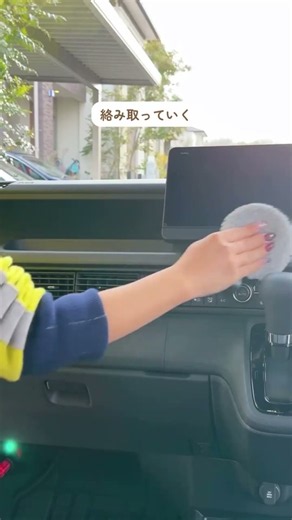 【車内掃除】気づいたら汚れてない？ダイソー×家にある物で車内を丸ごとリセット✨