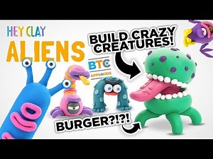 BURGER ALIEN?!? Hey Clay Aliens
