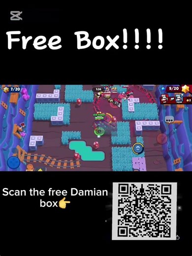 👉 “Scan the QR code” #shorts #brawl stars