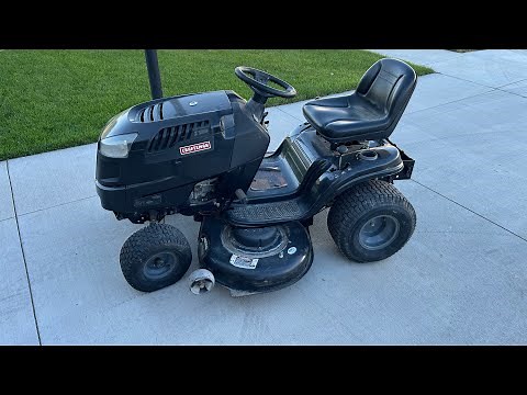 Why won’t my riding lawnmower move when I engage forward or reverse? Drive belt replacement!