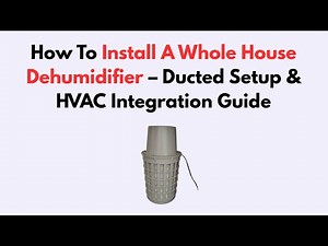 How To Install A Whole House Dehumidifier – Ducted Setup & HVAC Integration Guide